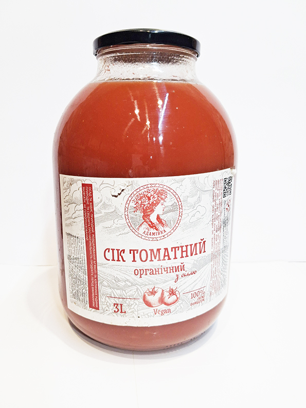 Томатний сік "Адамівка" 3 літри